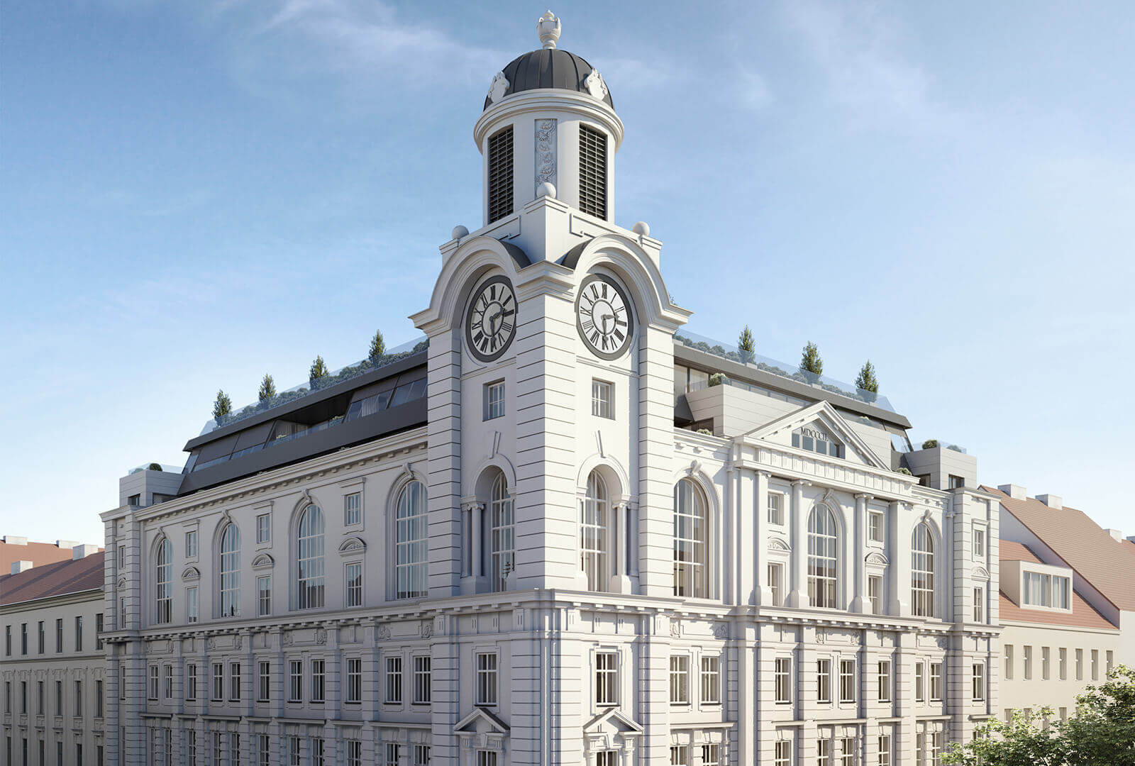 Rendering Berggasse 35