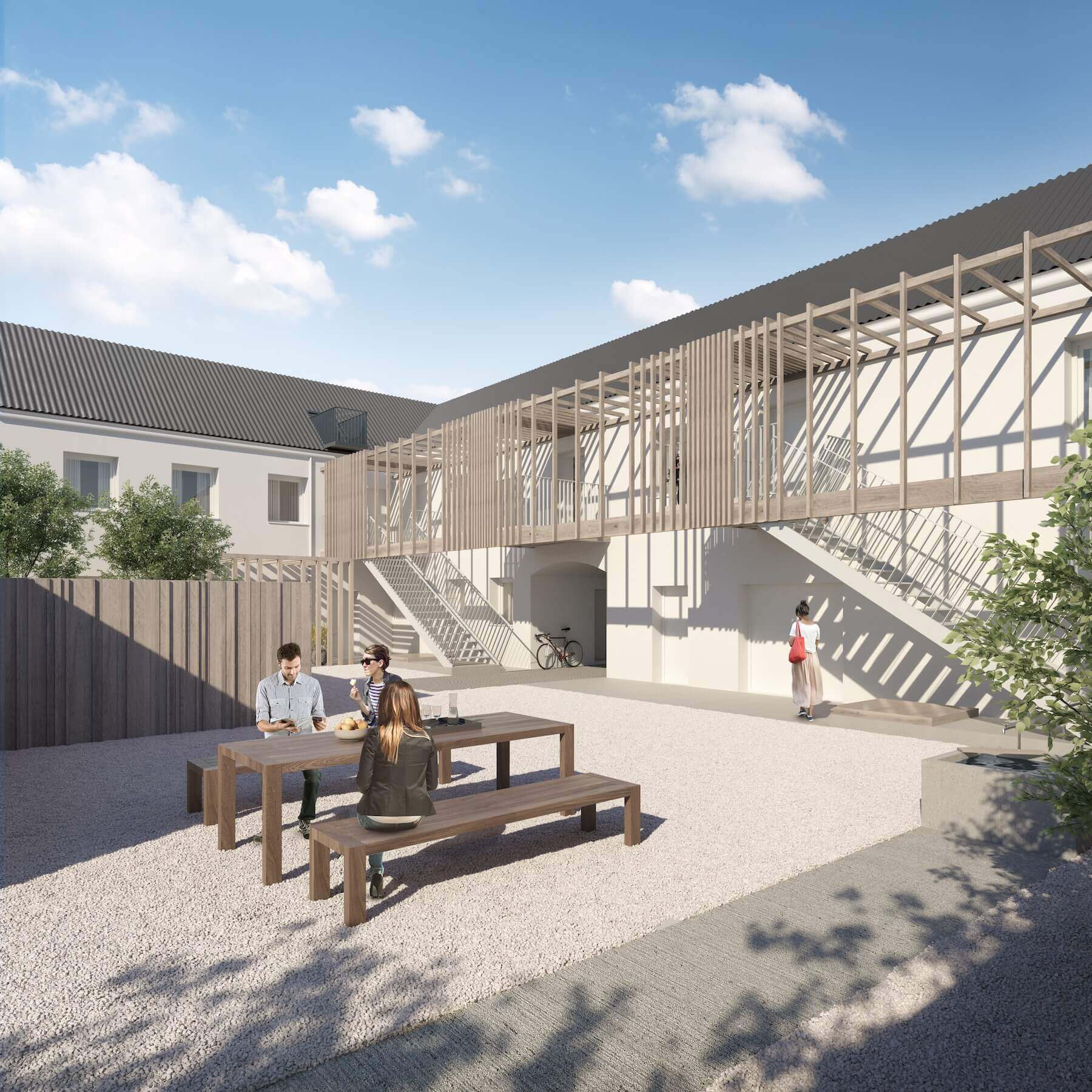 Rendering Breitenleerstraße